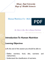 1-Introduction To Human Nutrition MW