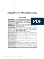 Process & Operation Costing BCom VI Sem