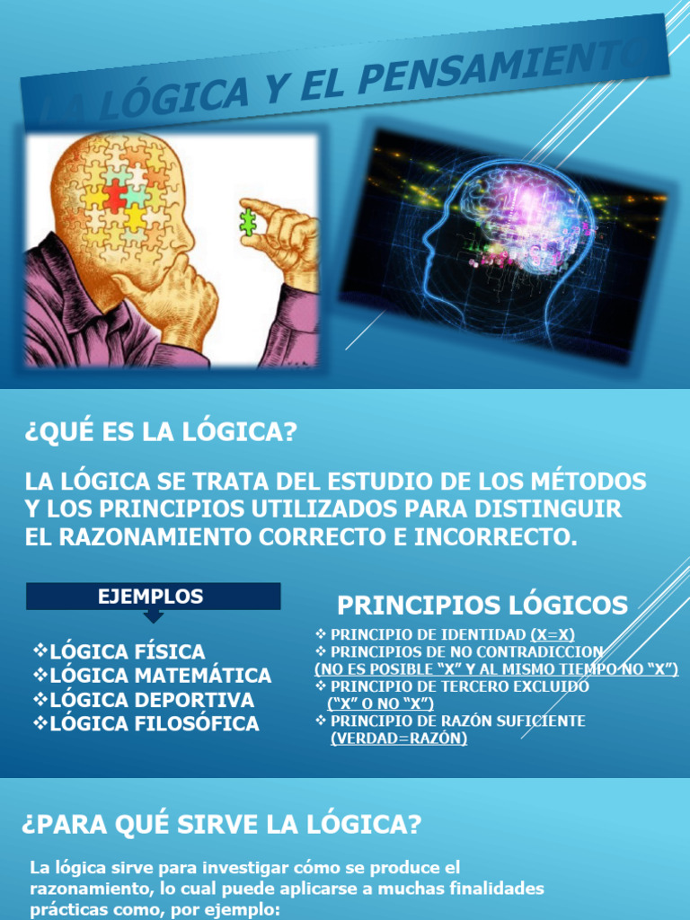 Principios de Lógica y Pensamiento Racional | PDF