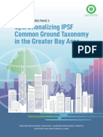 Operationalizing IPSF Common Ground Taxonomy in The Greater Bay Area