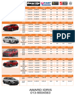 New Pricelist 2023 Perodua