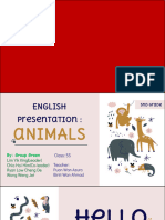 English Powerpoint Presentation