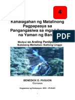 Kahalagahan NG Matalinong Pagpapasya Sa Pangangasiwa Sa Mga Likas Na Yaman NG Bansa