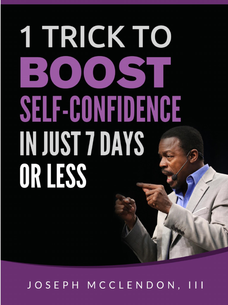 Boost Self-Confidence in 7 Days | PDF | Self Esteem | Feeling