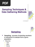 Types of Random Sampling Techniques | Sampling (Statistics) | Statistics