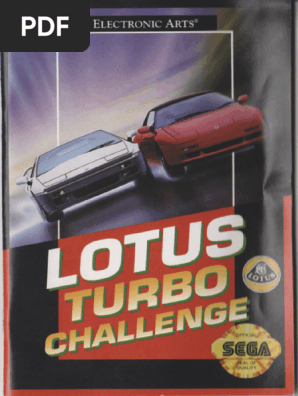 Lotus Turbo Challenge MD US Manual