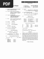 US9321907 Patent - PROCESS FOR PREPARATION OF STABLE FATTY ALCOHOL EMULSION