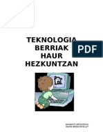 Teknologia Berriak Haur Hezkuntzan