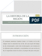 La Historia de La Región