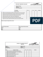 Checklist For Fire Fighting Piping Installation System