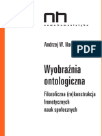 Nowak Wyobraznia Ontologiczna