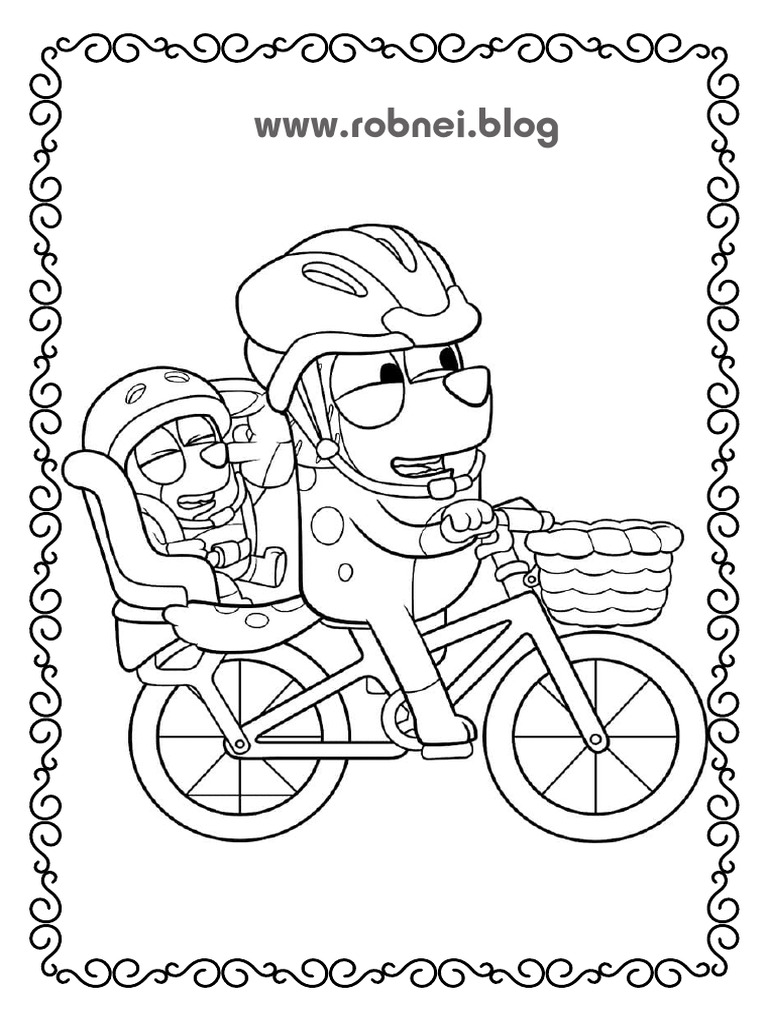 Libro Colorear Bluey | PDF