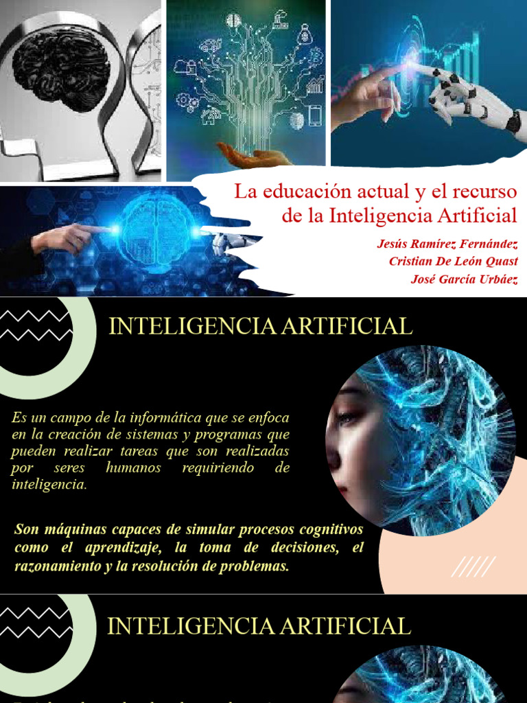 Impacto de la IA en la Educación Actual | PDF | Inteligencia artificial ...