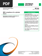 RT-94 IMO Compliance For Cylinder Liners