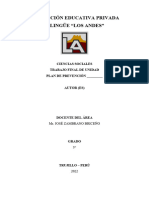 Proyecto - Elaboración de Un Plan de Prevención de Desastres