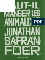Faut-Il Manger Des Animaux (Jonathan, Safran Foer) (Z-Library)