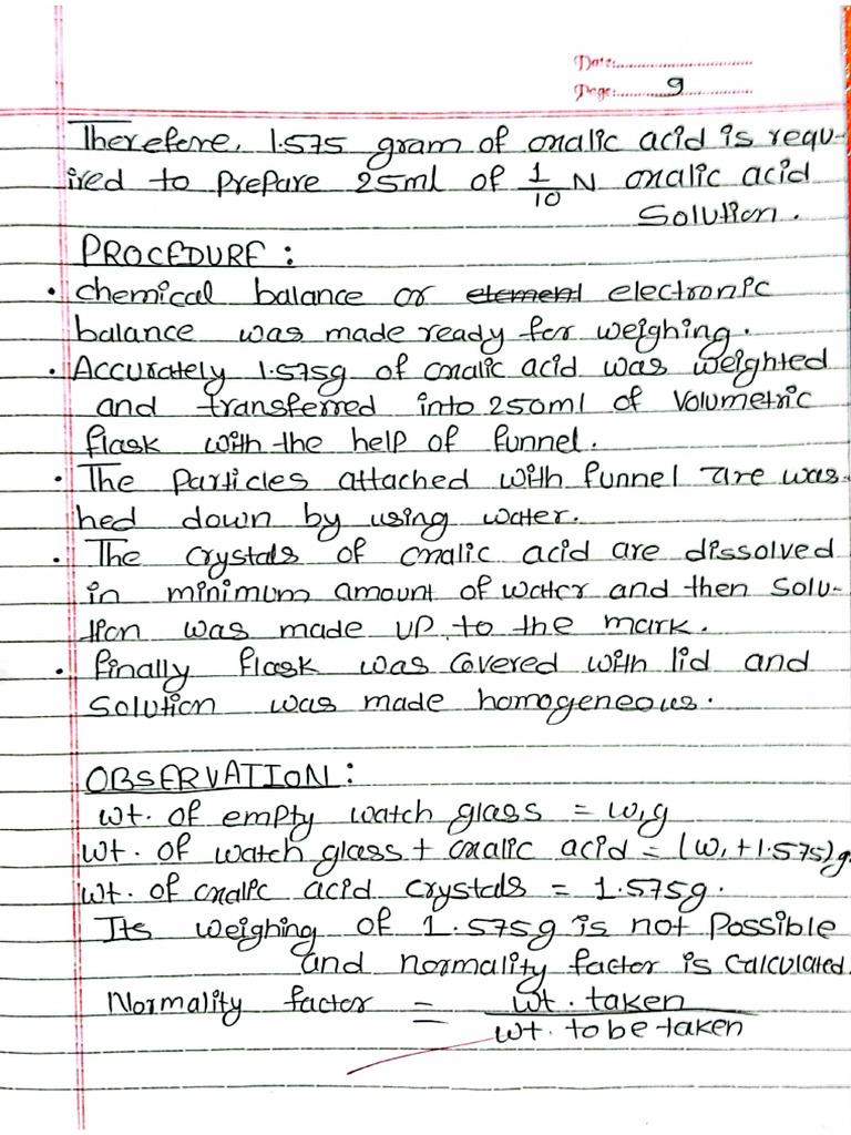 Chemistry Practical 1-10 No ..... | PDF