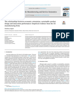 The Relationships Between Economic Orientation Sustai 2023 Sustainable Manu