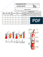 Inspección de Extintor