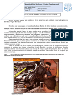 Avaliação de Produção Textual 8º Ano C