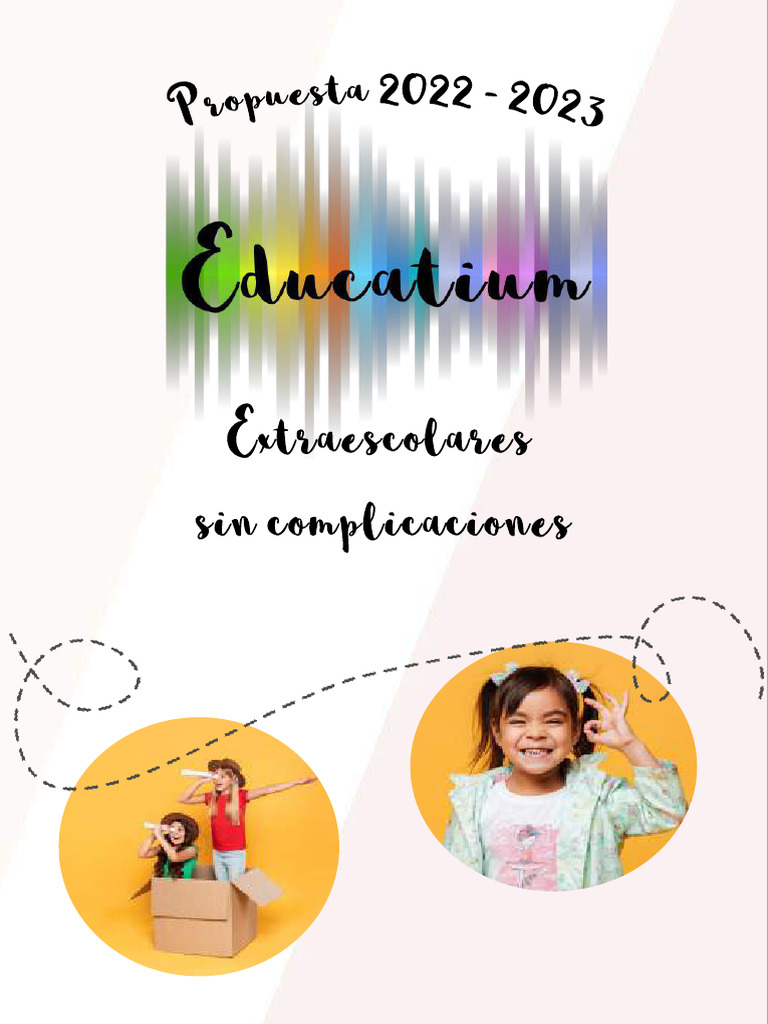 Educatium - Dossier de Actividades - Curso 2022-23 | PDF