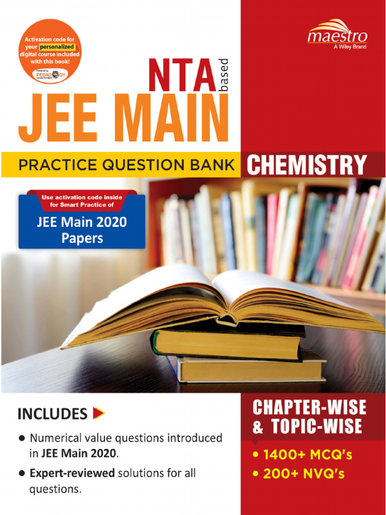 Wiley's Chemistry JEE Main Practice Problems | PDF