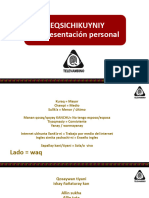 1ra Clase - Profesiones Quechua Avanzado