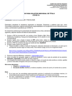 Requisitos Trámite Individual de Impresión de Título PEM en Pedagogía Psicología