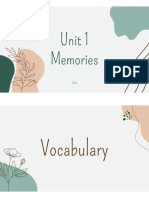 Copia de Unit 1 - Memories CLASS