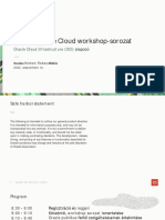 HOUG Oracle Cloud Infrastructure (OCI) Alapozó - Workshop - Első Rész