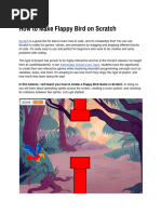 How To Make Flappy Bird Game