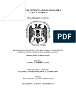 Proponer Una Planeación Estratégica para La Captación de Matrícula en El Colegio Tomas Garrido Canabal