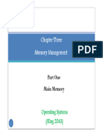 Chapter 3 Memory Management Part 1 Main Memory