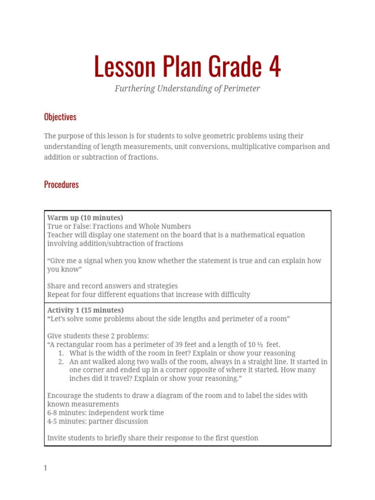 LESSON PLAN SAMPLE PDF FOR PRIMARY SCHOOL visual data 7