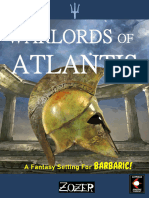 Warlords of Atlantis - A Fantasy Setting For Barbaric!