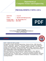 Unit I - 1151cs121java Progamming (2) 3