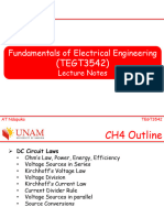 EGT3542 4. CH4 DC Circuit Laws