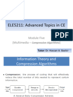 Module 5 - Info Theory and Compression Algo