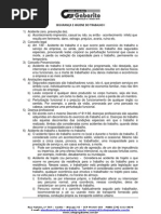 Manual de SEGURANÇA E HIGIENE DO TRABALHO