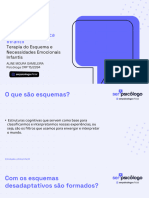 Terapia Do Esquema e Necessidades Emocionais Infantis