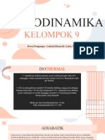 Isotermal & Adiabatik Termodinamika - Kel 9