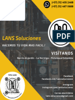 LANS Soluciones: Hacemos Tu Vida Mas Facil.!