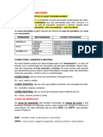 Características Das Cores (7º Anos)