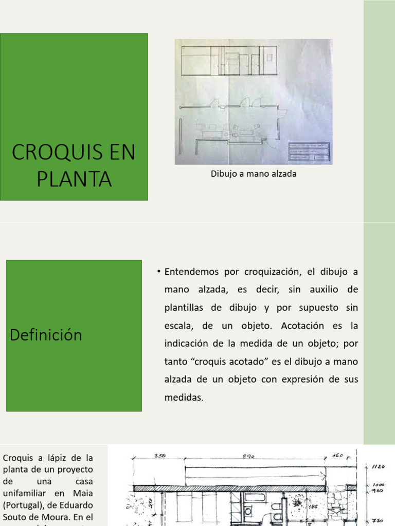 2.3 Croquis en Planta | PDF | Dibujo