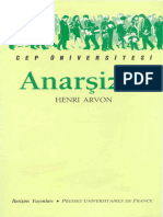 Henri Arvon Anarsizm