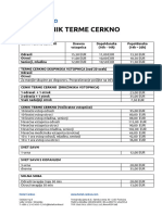 Cenik Terme Cerkno