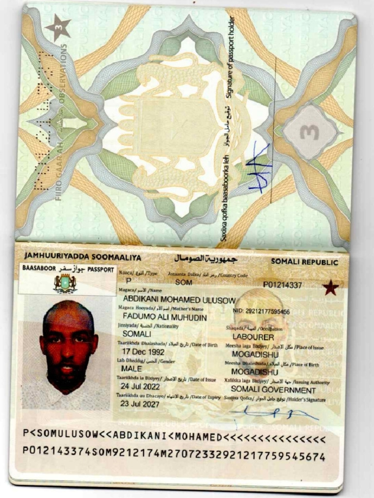Harry Passport PDF
