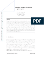 Optimal Boarding Methods For Airline Passengers