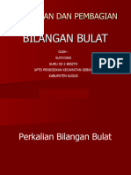 Perkalian Dan Pembagian Bilangan Bulat