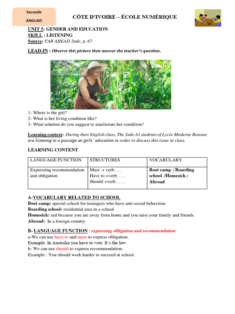 Gender and Education: Listening Skills | PDF | Human Communication ...
